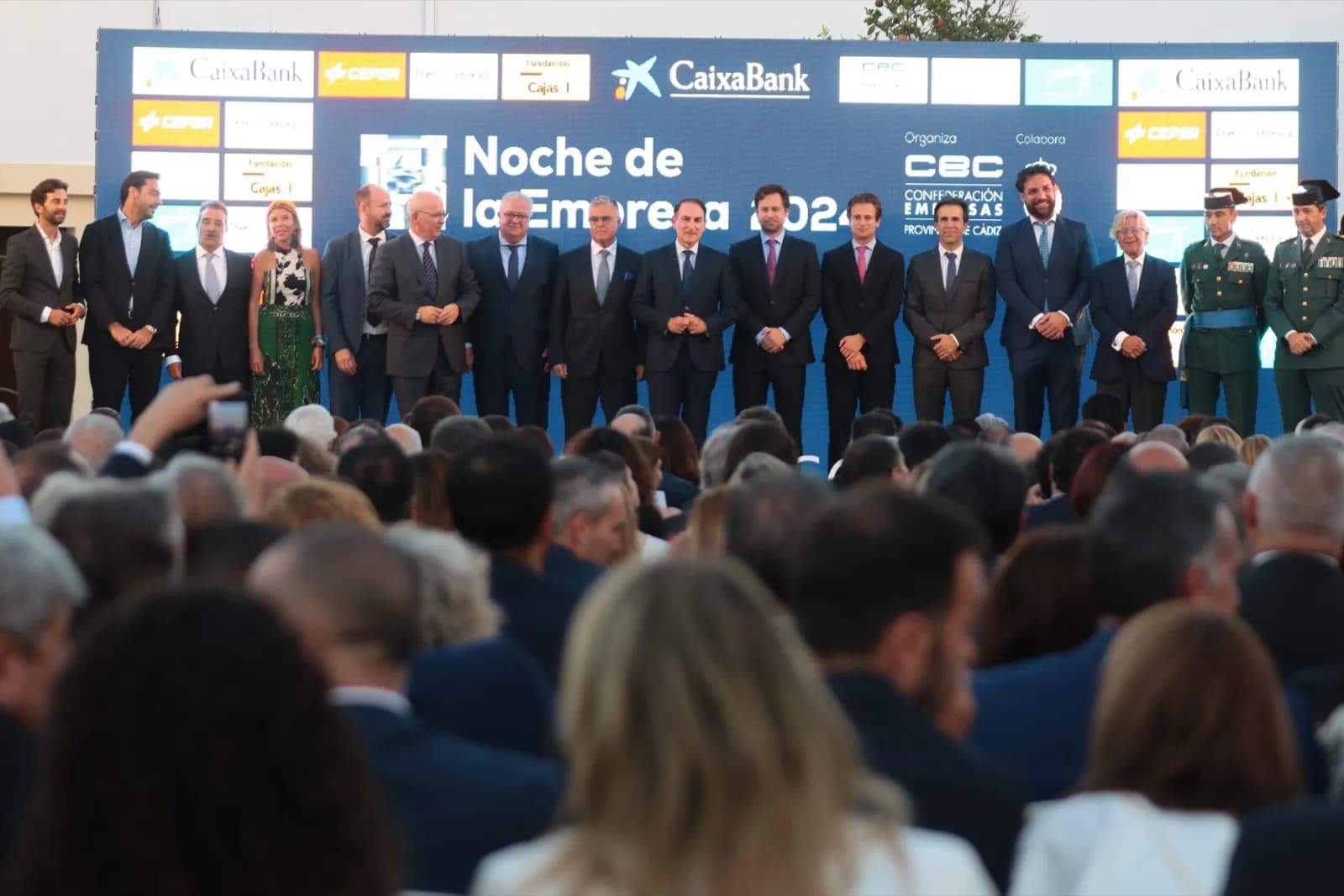 La Noche de la Empresa reúne a 500 personas en la Estación Naval de Puntales de la Armada en Cádiz