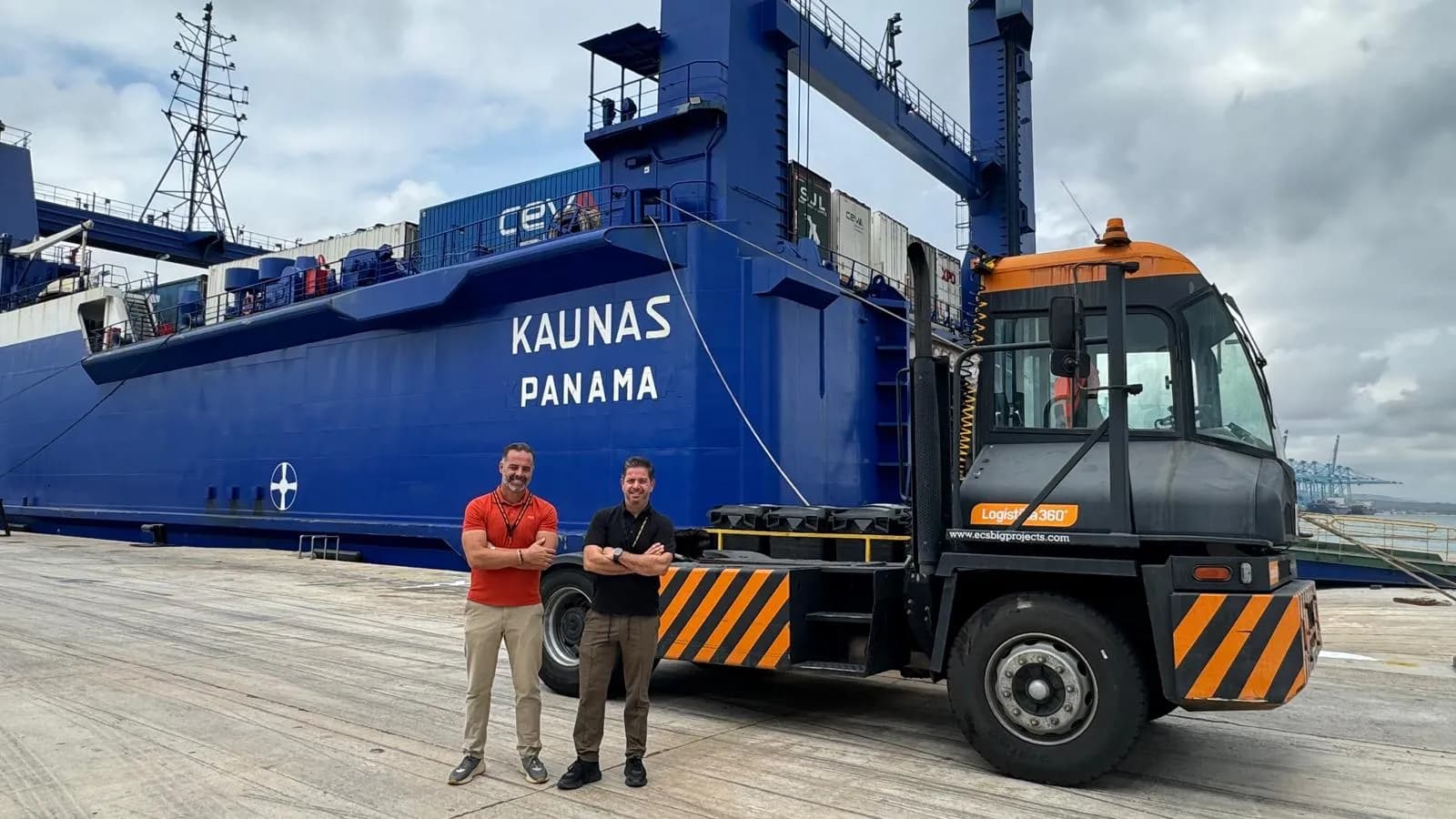Logístika 360 celebra los exitosos resultados de su primera semana en la línea Ro-Ro Algeciras-Tánger Med