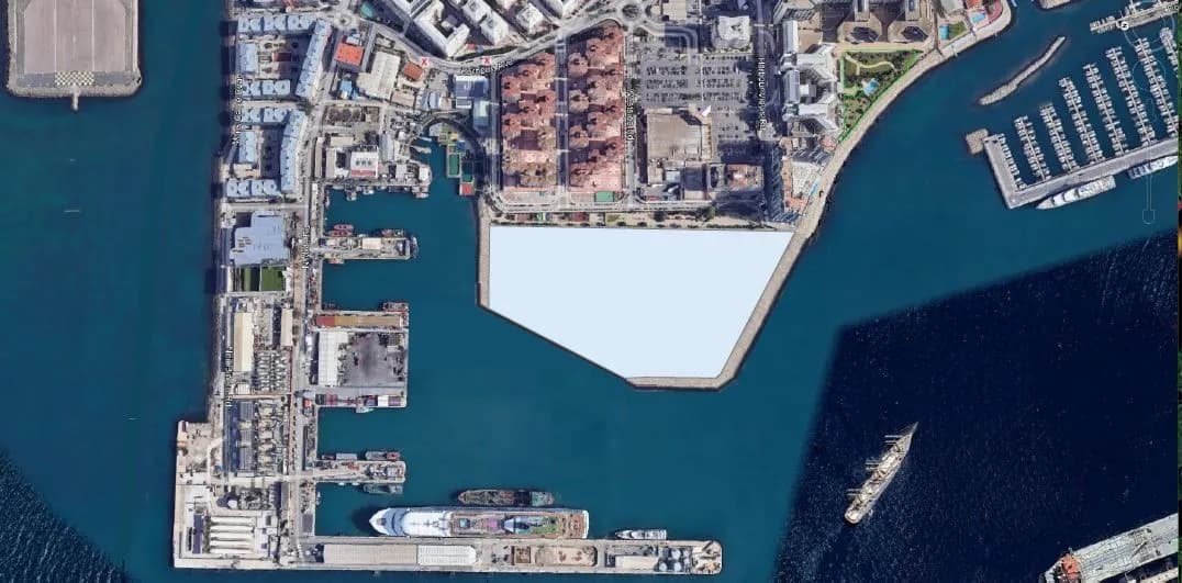 Gibraltar firma un acuerdo preliminar para la creación de terrenos urbanizables en el puerto interior
