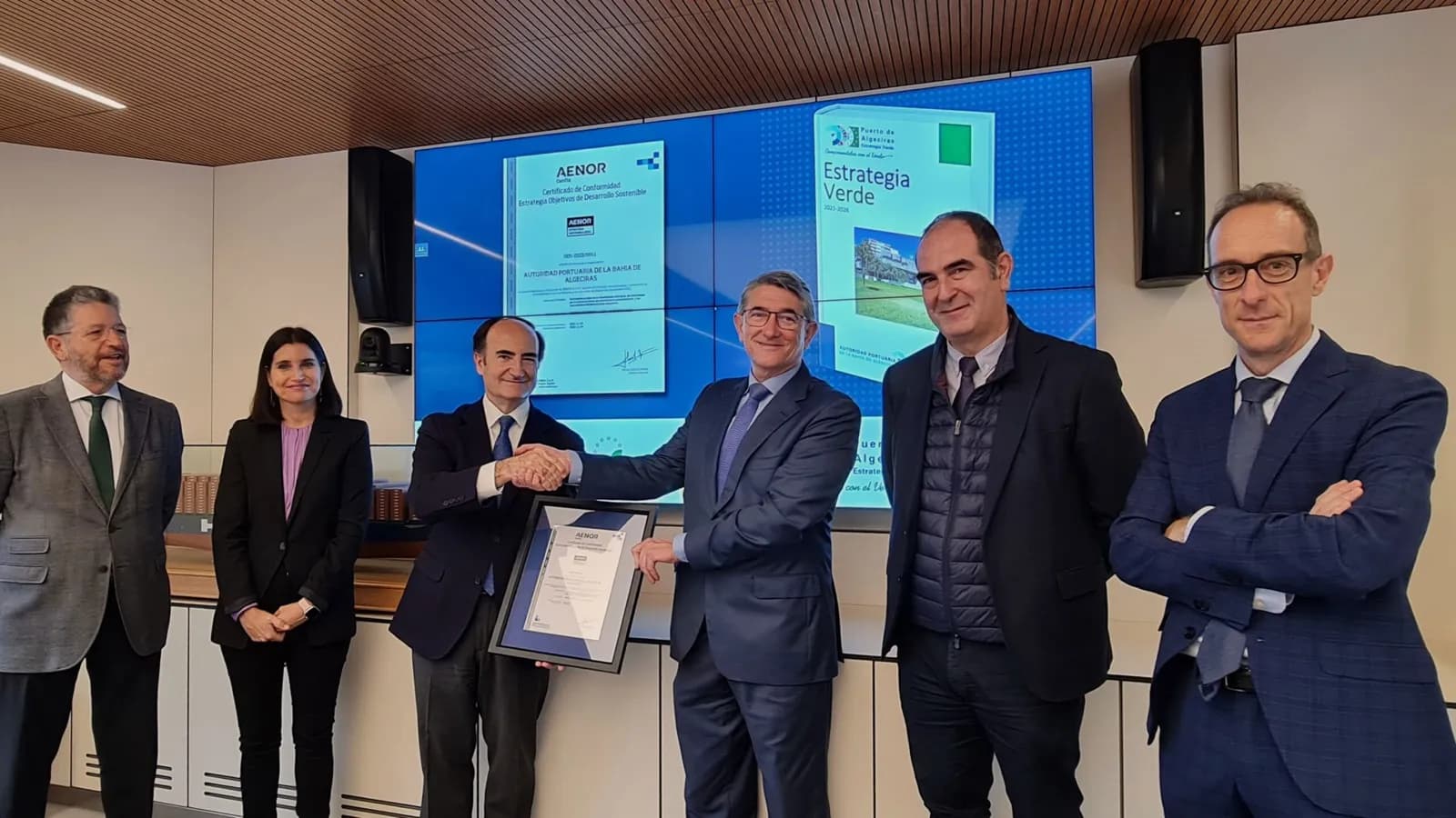 AENOR certifica la Estrategia Verde del Puerto de Algeciras