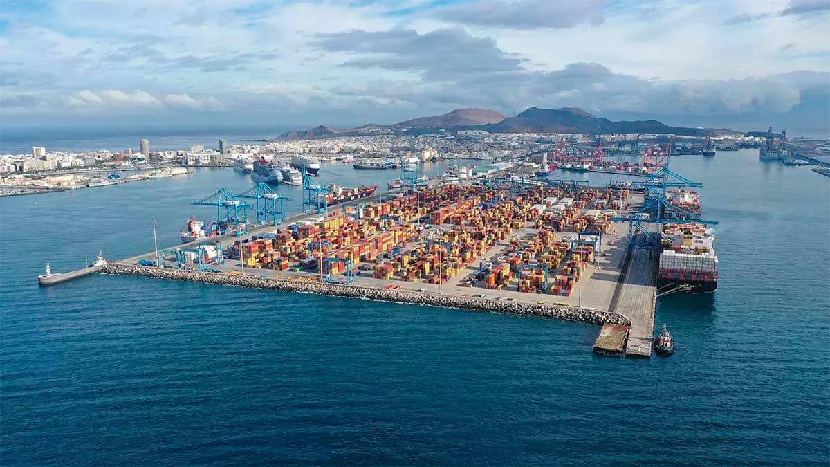 El tráfico portuario de Las Palmas crece un 16,95 % en enero