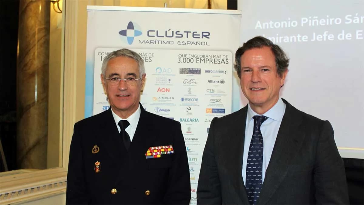 El AJEMA presenta la visión de la «Armada 2050» en el Desayuno del Clúster Marítimo Español