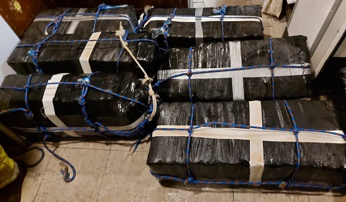 Gibraltar incauta 172 kilos de cocaína ocultos en la bodega de un granelero con bandera de Hong Kong