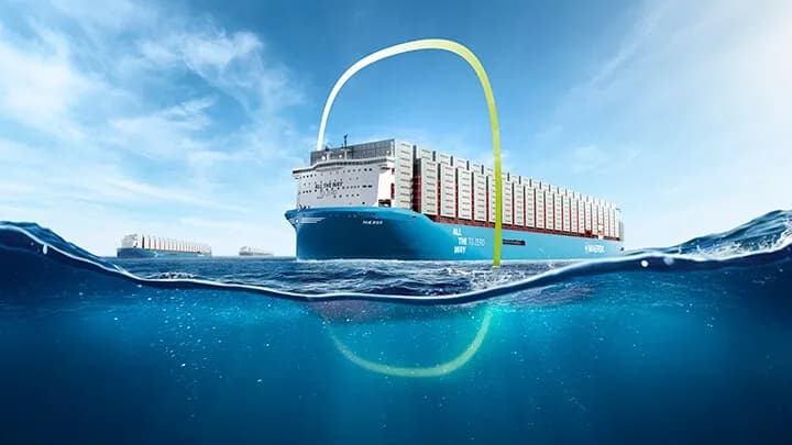 Maersk y Danone sellan una alianza para reducir las emisiones en la logística marítima