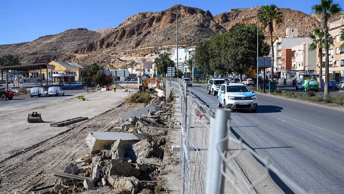 La Autoridad Portuaria de Almería inicia las obras del acceso directo al puerto desde la N-340