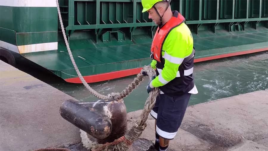 Acuerdo para el incremento salarial en el sector del amarre en Algeciras