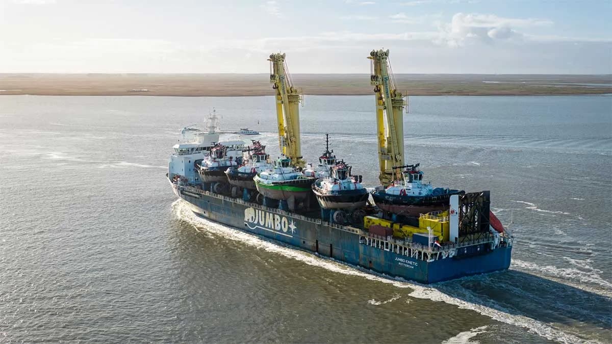 El Puerto de Amberes-Brujas recibe seis nuevos remolcadores eficientes