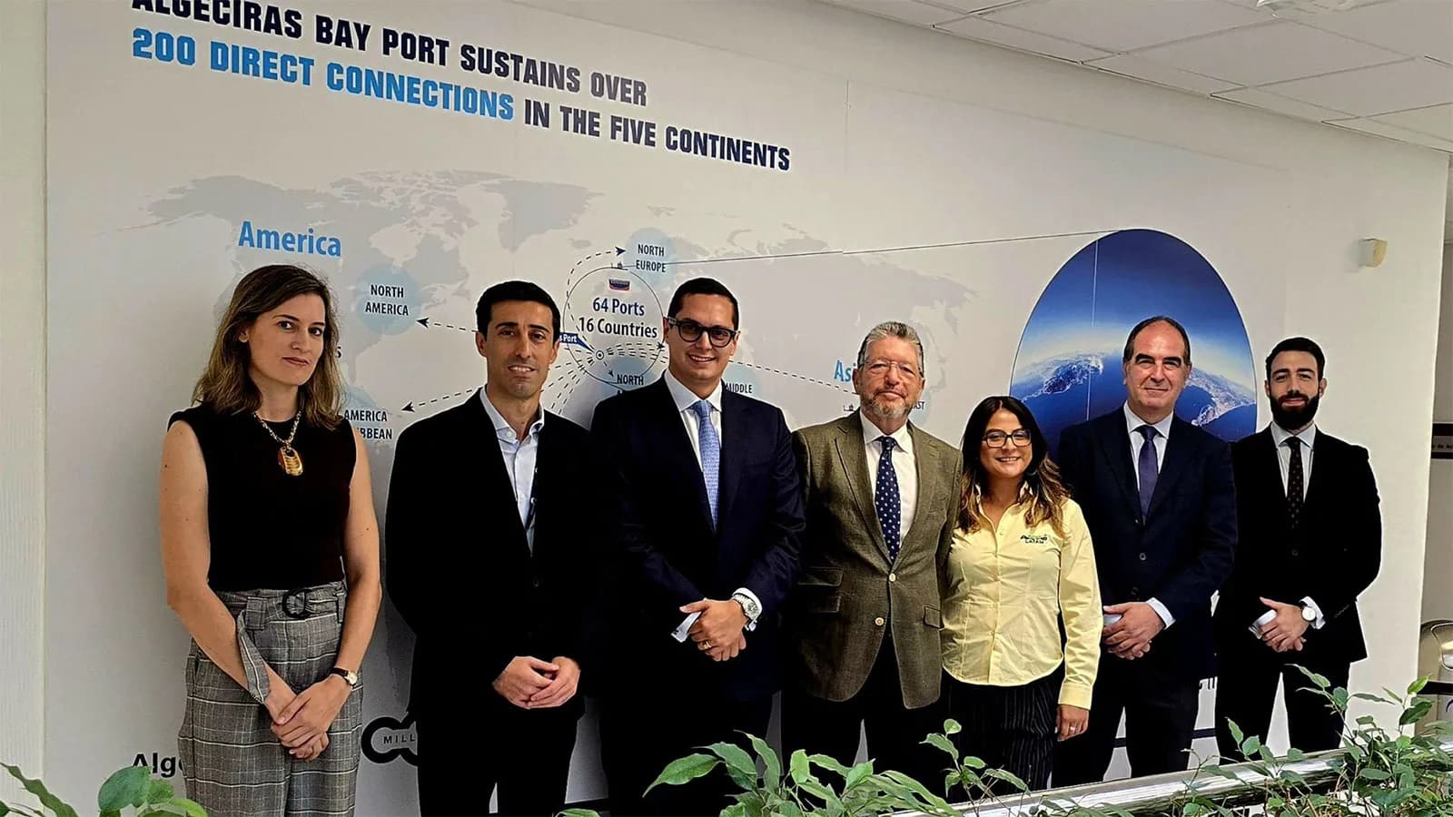 El Puerto de Algeciras estrecha la cooperación con AAPA LATAM y analiza nuevas vías de colaboración portuaria