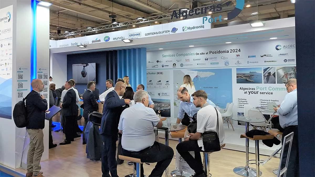 El Puerto de Algeciras destaca en Posidonia 2024 con una presencia récord de empresas