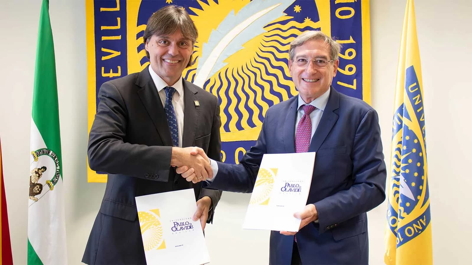 El Puerto de Sevilla y la Universidad Pablo de Olavide acuerdan facilitar prácticas académicas en el ámbito portuario