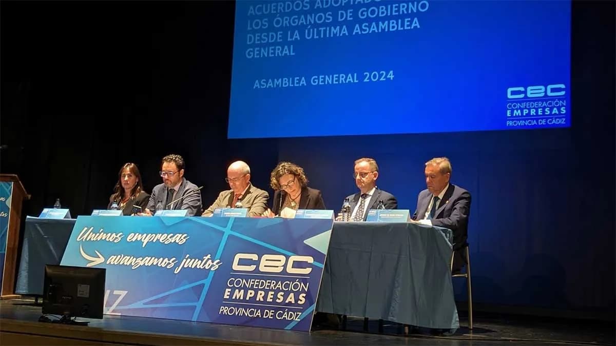 La Confederación de Empresarios de la provincia de Cádiz celebra su asamblea general