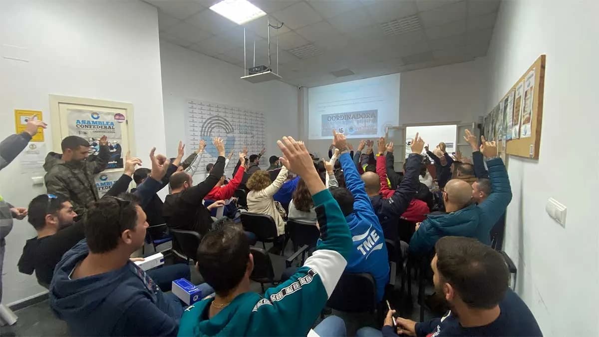 Coordinadora de Trabajadores de los Puertos Andaluces elige su nuevo órgano de dirección