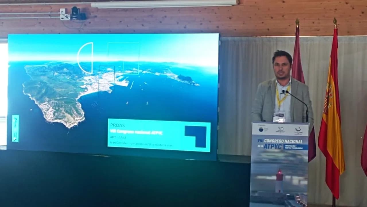 La APBA expone los avances del proyecto PROAS en el Congreso Nacional de la Asociación Técnica de Puertos y Costas