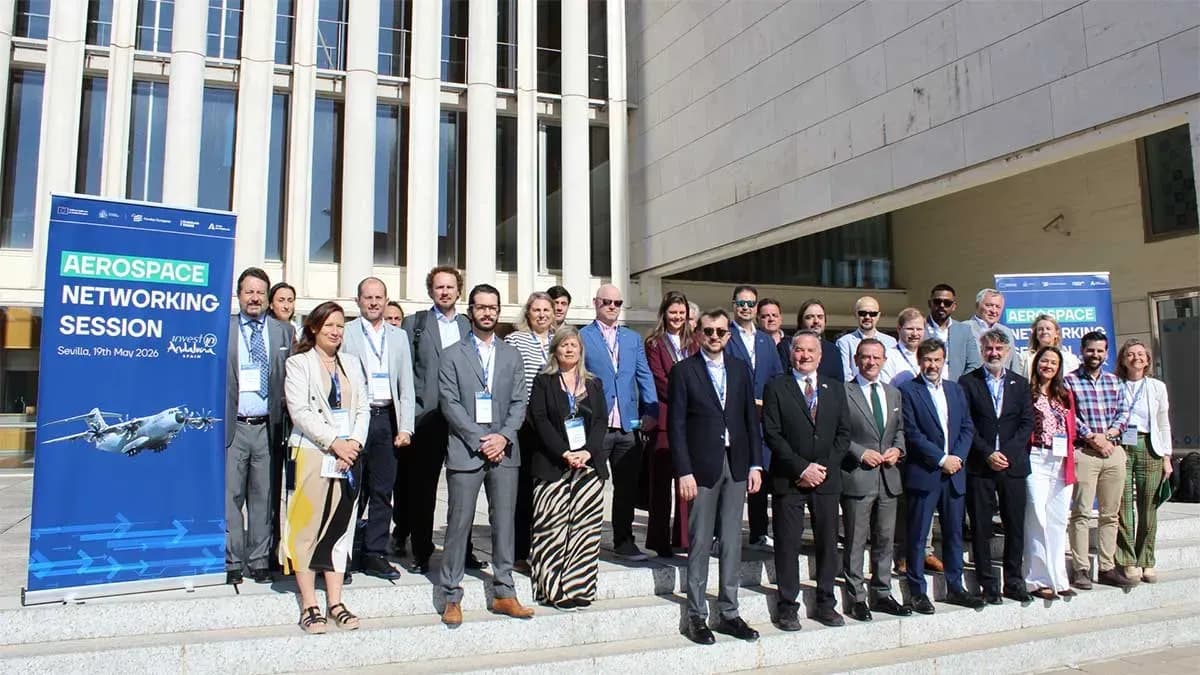 Andalucía TRADE conecta a 20 empresas del sector aeroespacial andaluz con contratistas internacionales en el marco de ADM Sevilla 2026