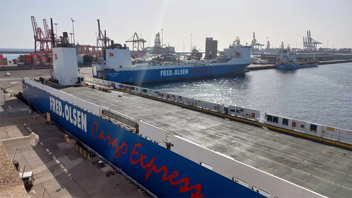 Fred. Olsen Cargo Express refuerza su flota con el nuevo buque «Bahía Cargo»