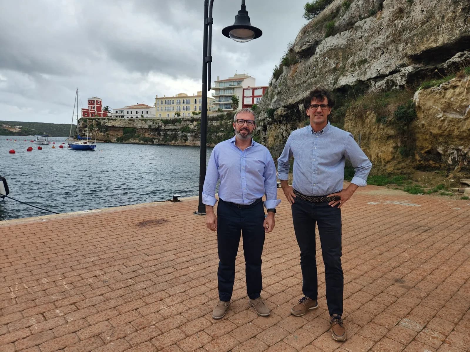 La Autoridad Portuaria de Baleares retoma las obras de la pasarela entre Cala Corb y el muelle d’en Pons en el puerto de Maó