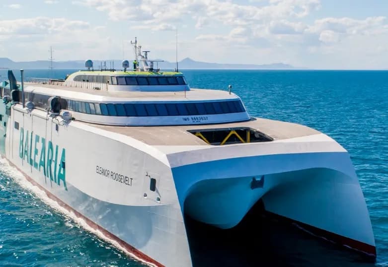 Baleària presentará en FITUR el primer corredor marítimo verde entre España y Marruecos