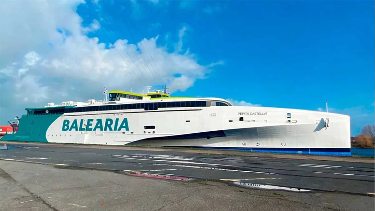 Baleària acquires a new high-speed trimaran