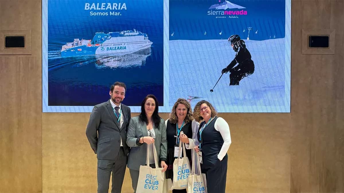 Baleària y Sierra Nevada refuerzan su colaboración para fomentar las escapadas de esquí