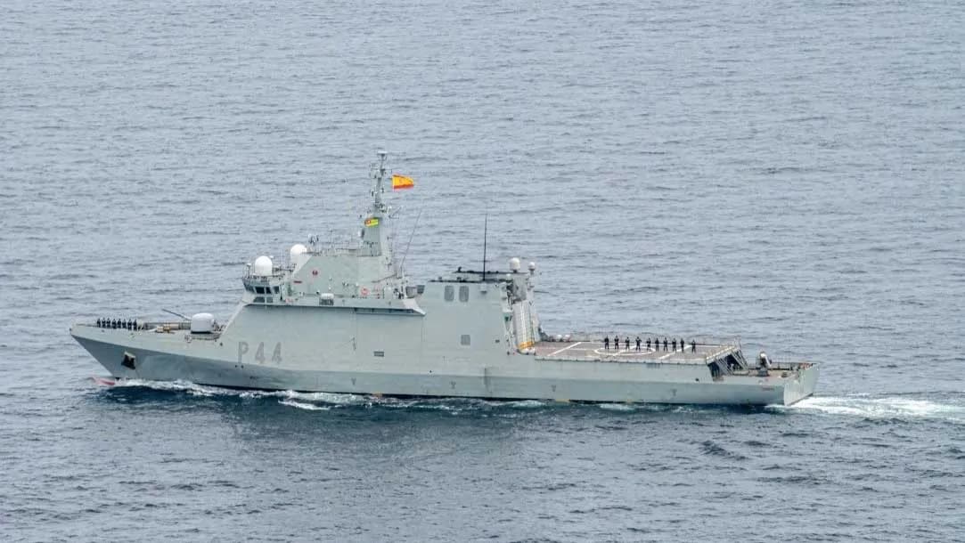 La Armada española ha seguido el tránsito de submarinos y buques rusos en espacios marítimos de interés nacional