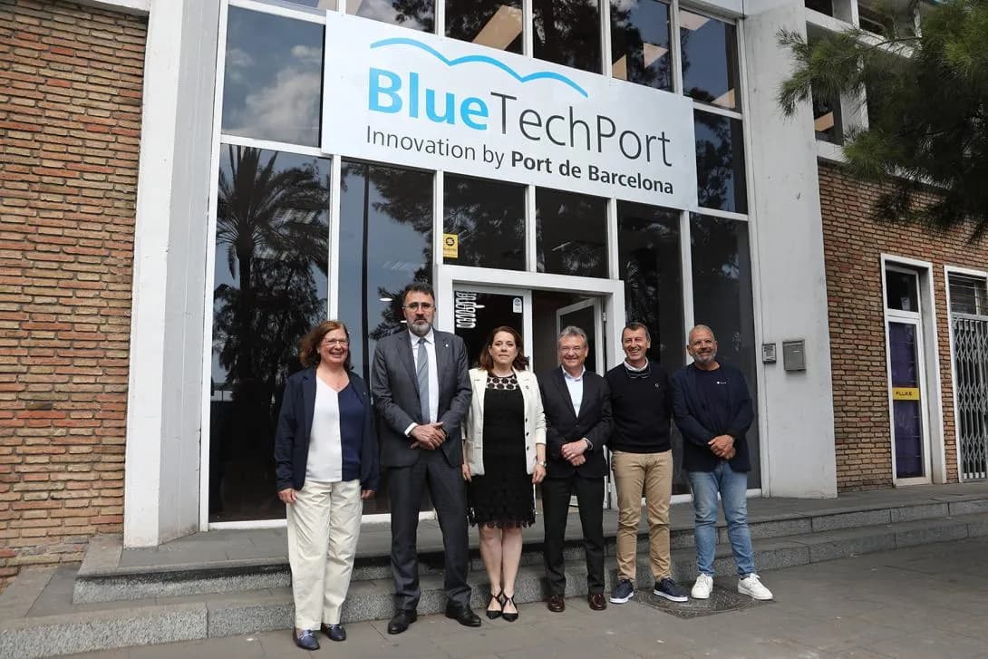 BlueTechPort del Puerto de Barcelona entra en una nueva fase con la creación de espacios en Sant Bertran