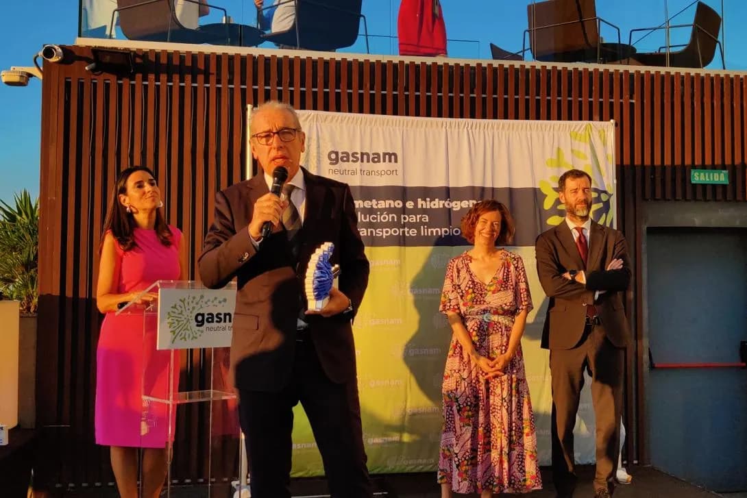 El Puerto de Barcelona recibe el premio a la Innovación y Sostenibilidad en el Green Gas Mobility Summit