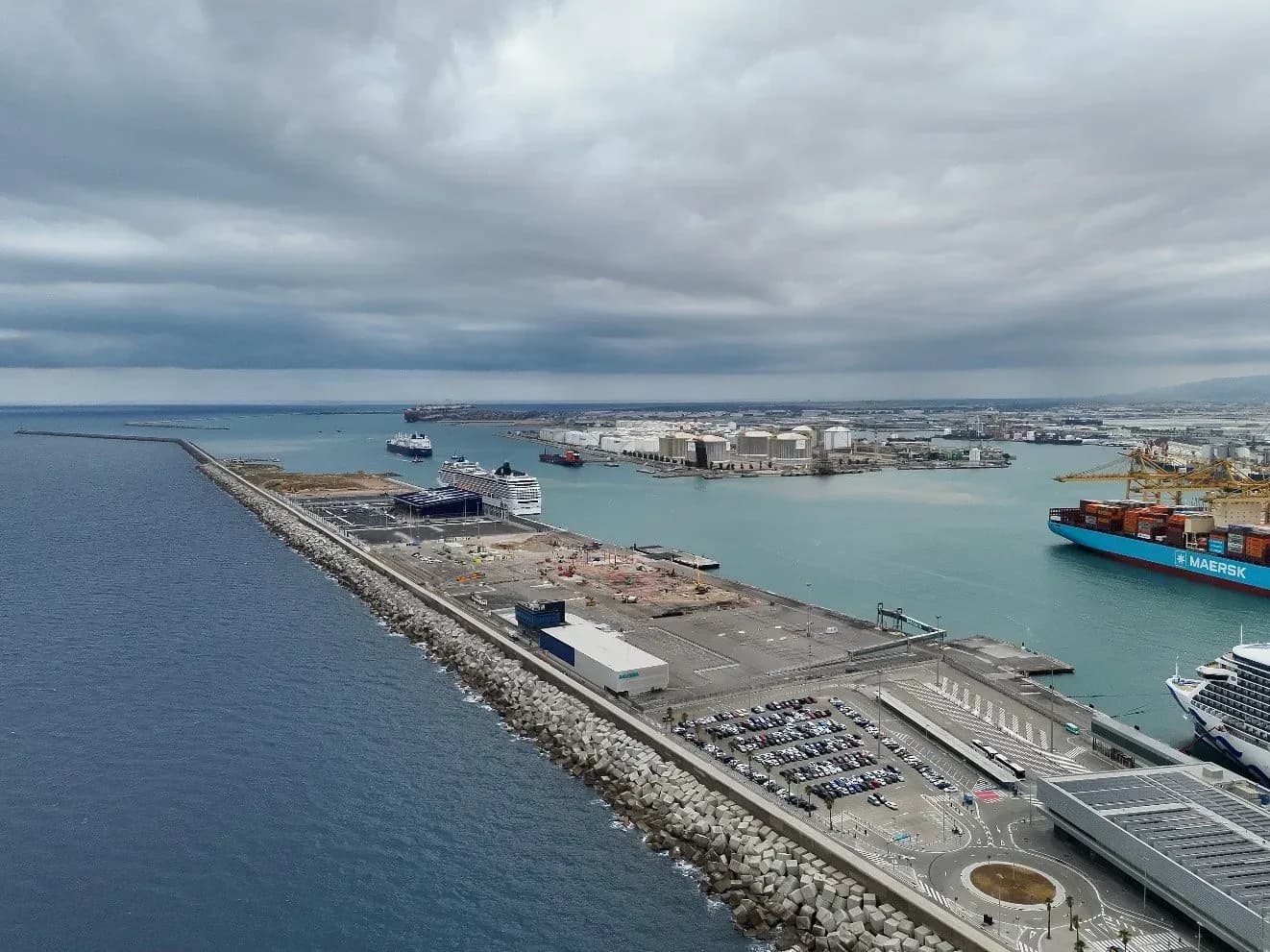 El Puerto de Barcelona impulsa la electrificación de cruceros con un sistema OPS en la futura Terminal G