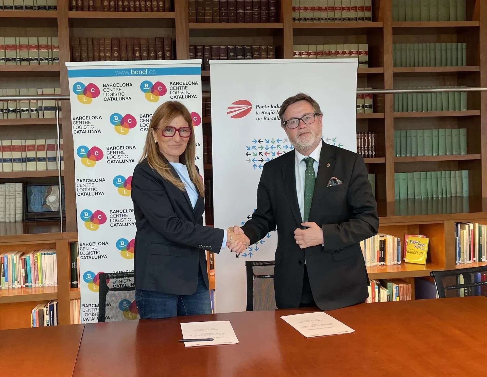 El Pacto Industrial de la Región Metropolitana de Barcelona y Barcelona-Cataluña Centro Logístico se alían para impulsar la competitividad industrial y logística