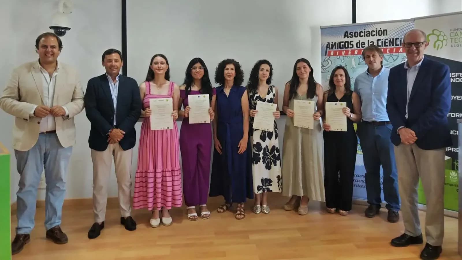 La Fundación Campus Tecnológico de Algeciras entrega becas de investigación a estudiantes algecireños