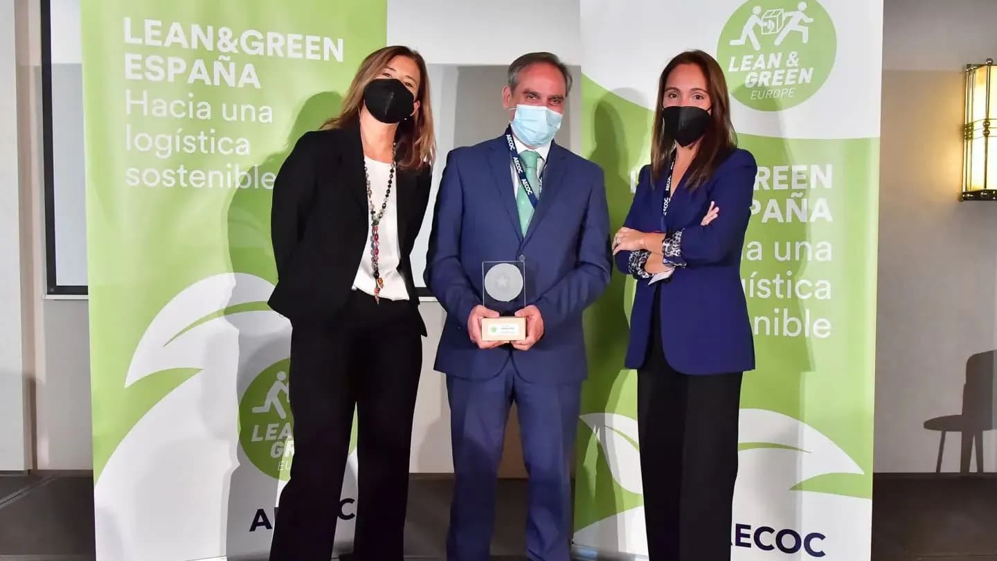 La AECOC entrega a BERGÉ GEFCO su primera estrella Lean & Green a la sostenibilidad