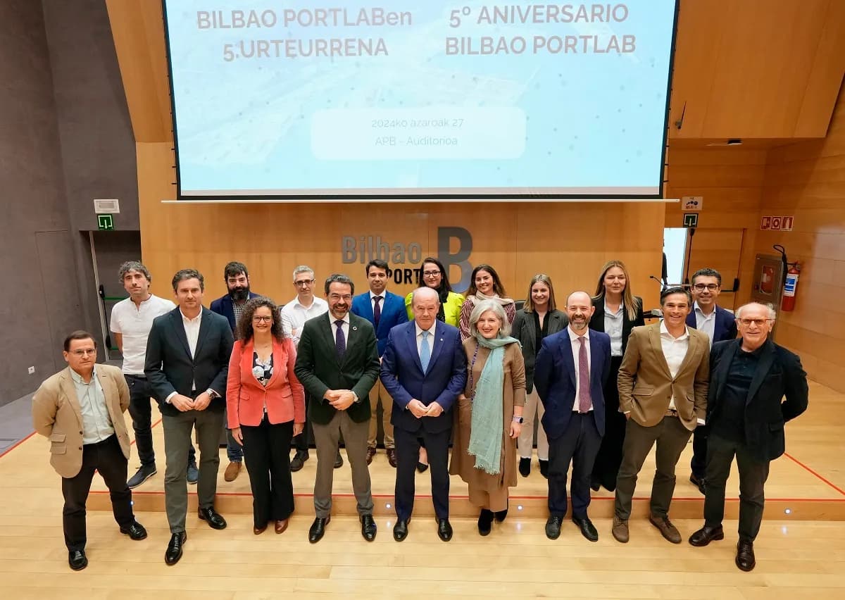 Bilbao PortLab celebra cinco años de impulso a la innovación en la comunidad logístico-portuaria