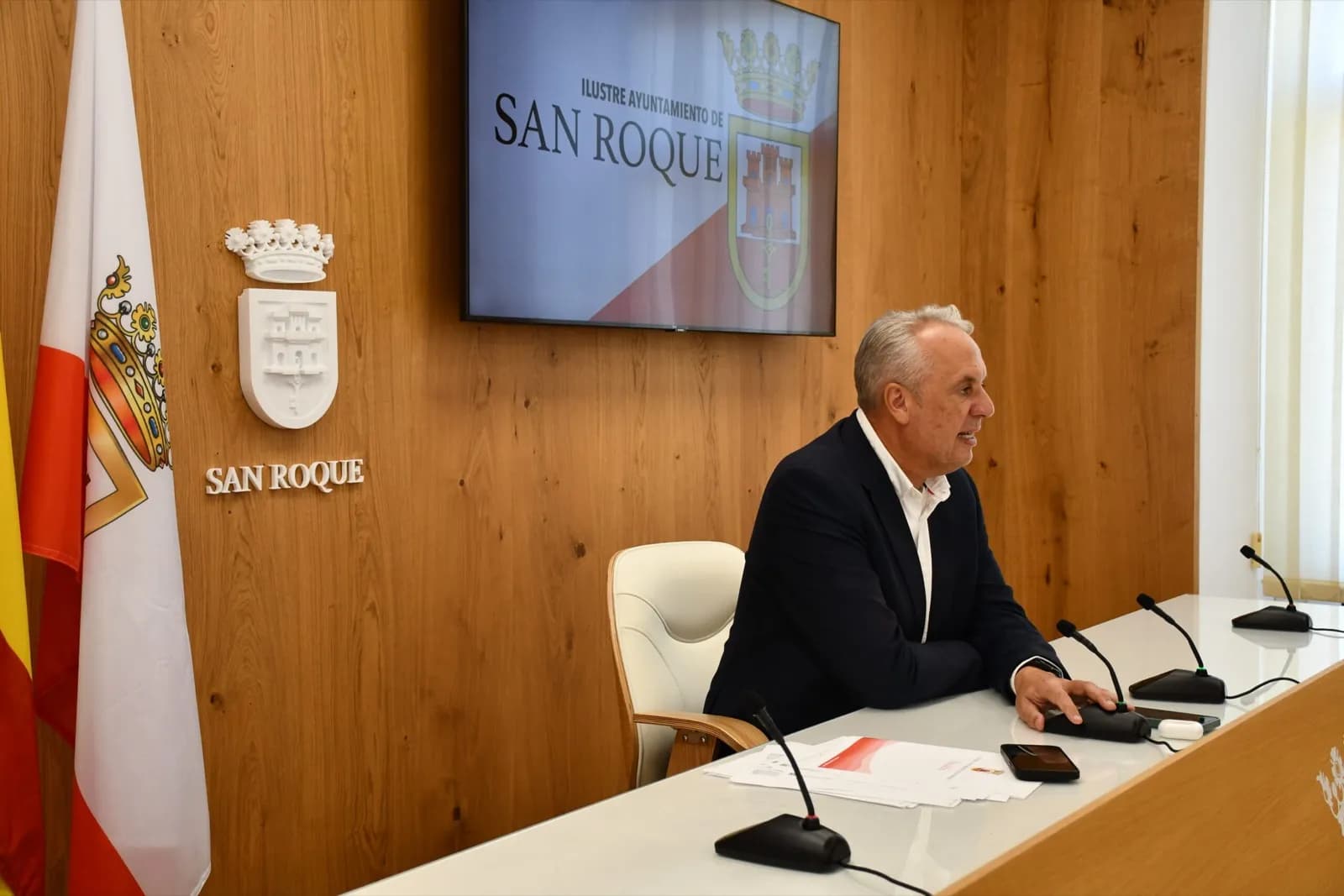 El alcalde de San Roque reclama inversiones a la Autoridad Portuaria de la Bahía de Algeciras