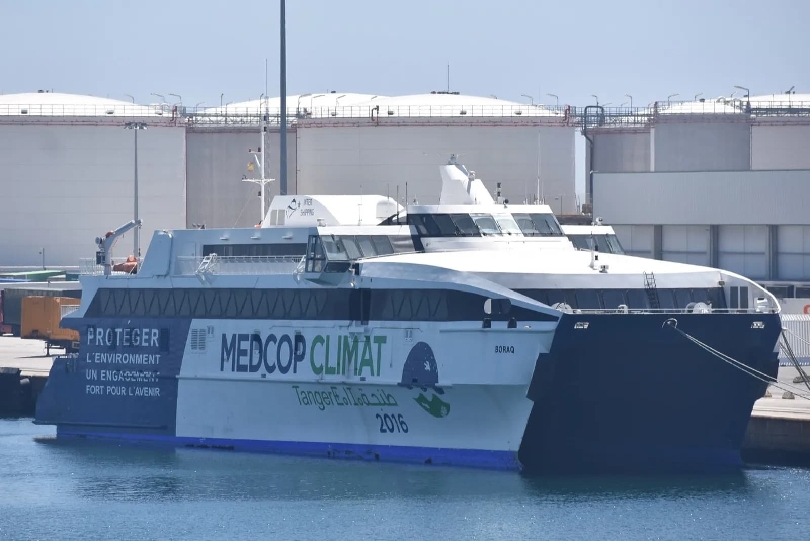 El catamarán “Boraq” reforzará la flota de AML