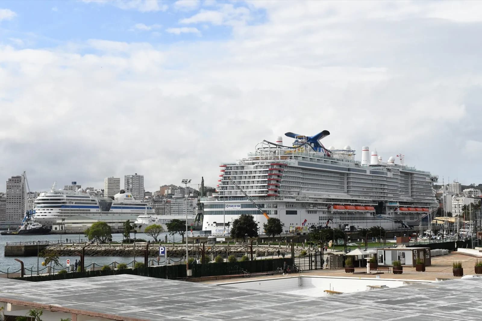 El Puerto de La Coruña mejorará el muelle de Trasatlánticos para adaptarlo al creciente tráfico de cruceros