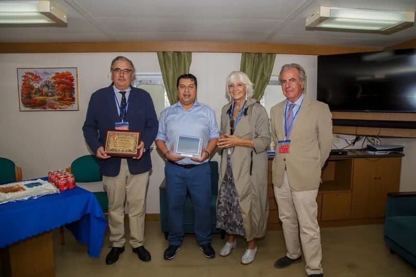 El buque RUMA realiza su primera escala en la Bahía de Cádiz