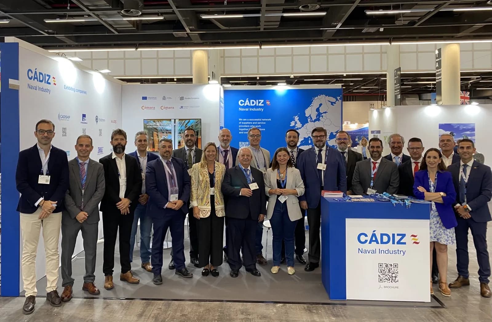 Empresas gaditanas participan en la feria SMM Hamburgo gracias al apoyo de la Cámara de Comercio de Cádiz