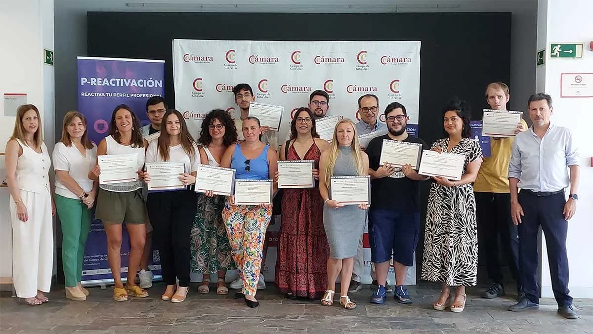La Cámara de Comercio clausura el curso de reciclaje profesional orientado a las competencias digitales