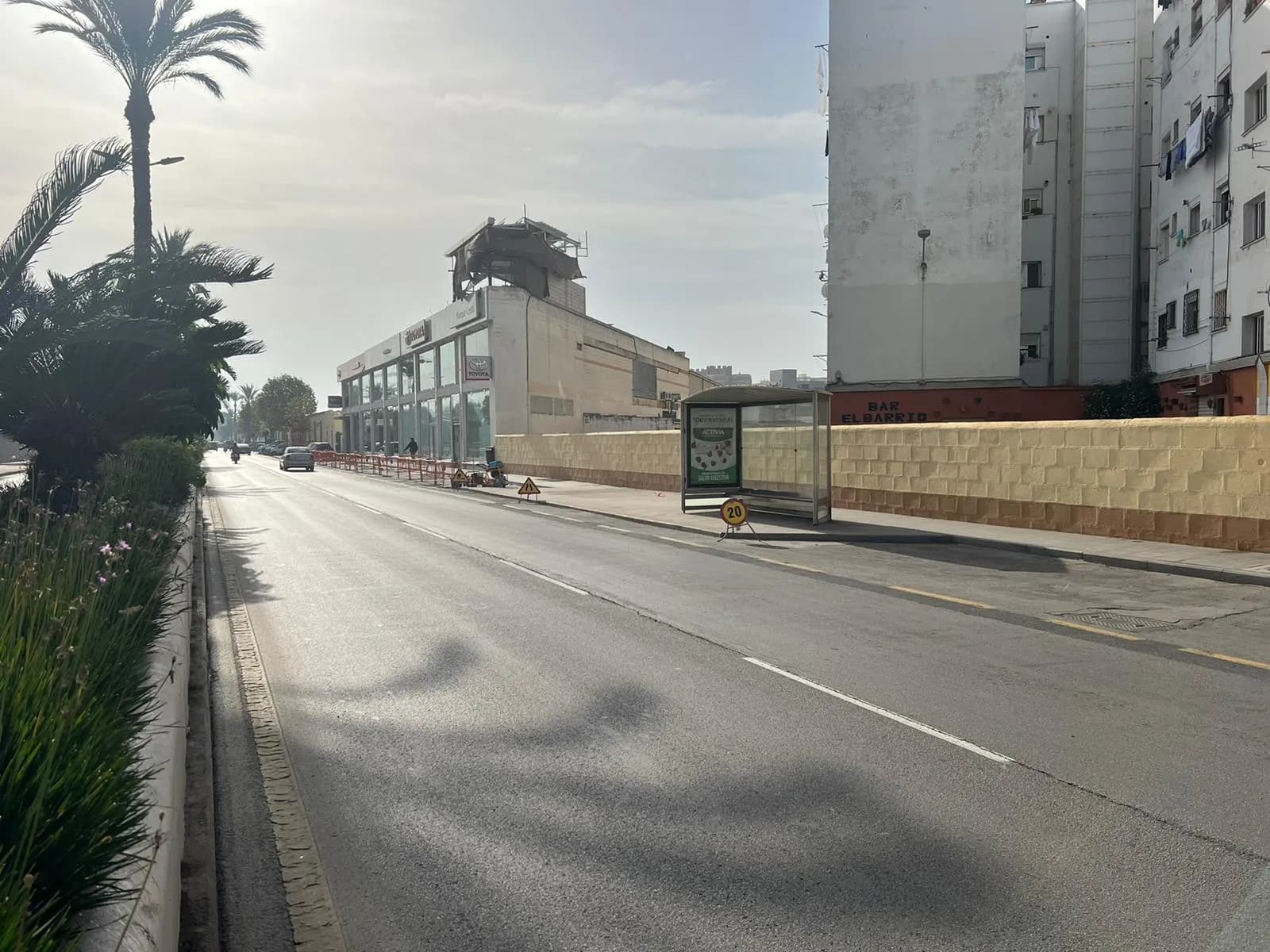 El Puerto de Ceuta inicia este lunes la mejora del acerado comercial en la avenida Cañonero Dato