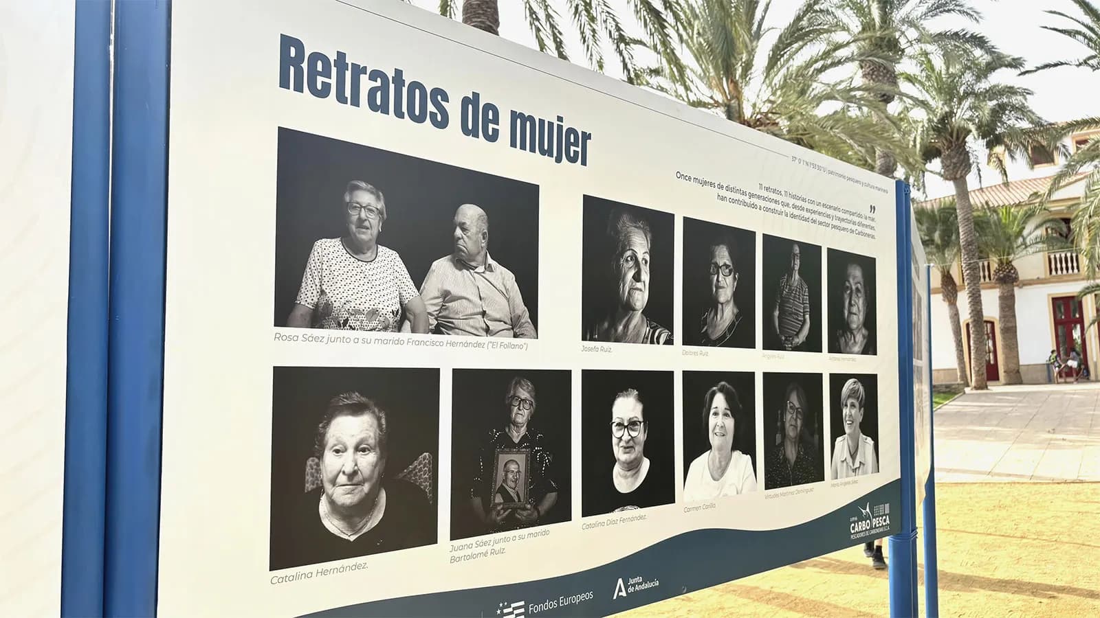 Una exposición en Carboneras examina el papel de las mujeres en el sector pesquero local