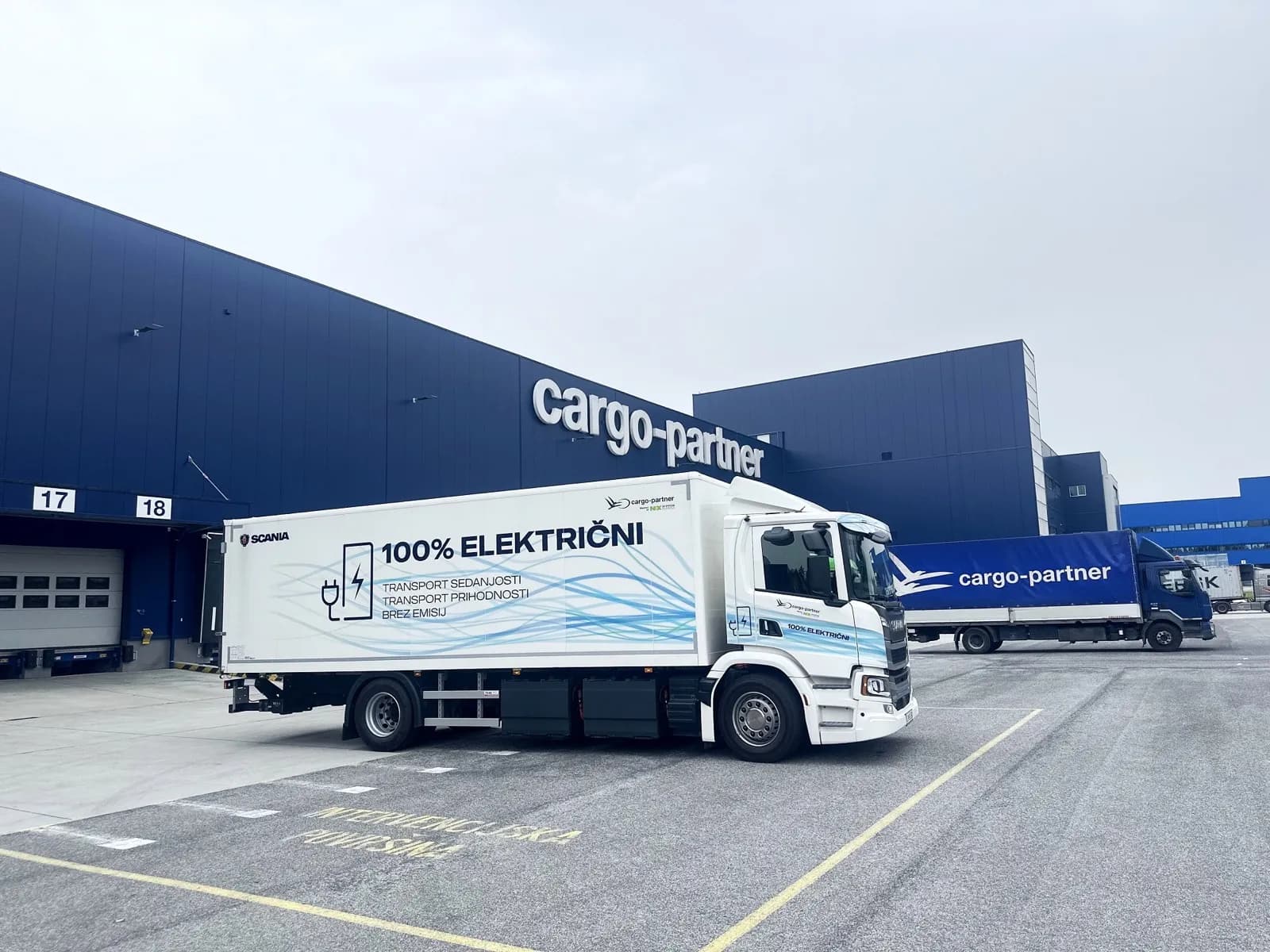 Cargo-partner lanza programa europeo de pruebas de camiones eléctricos