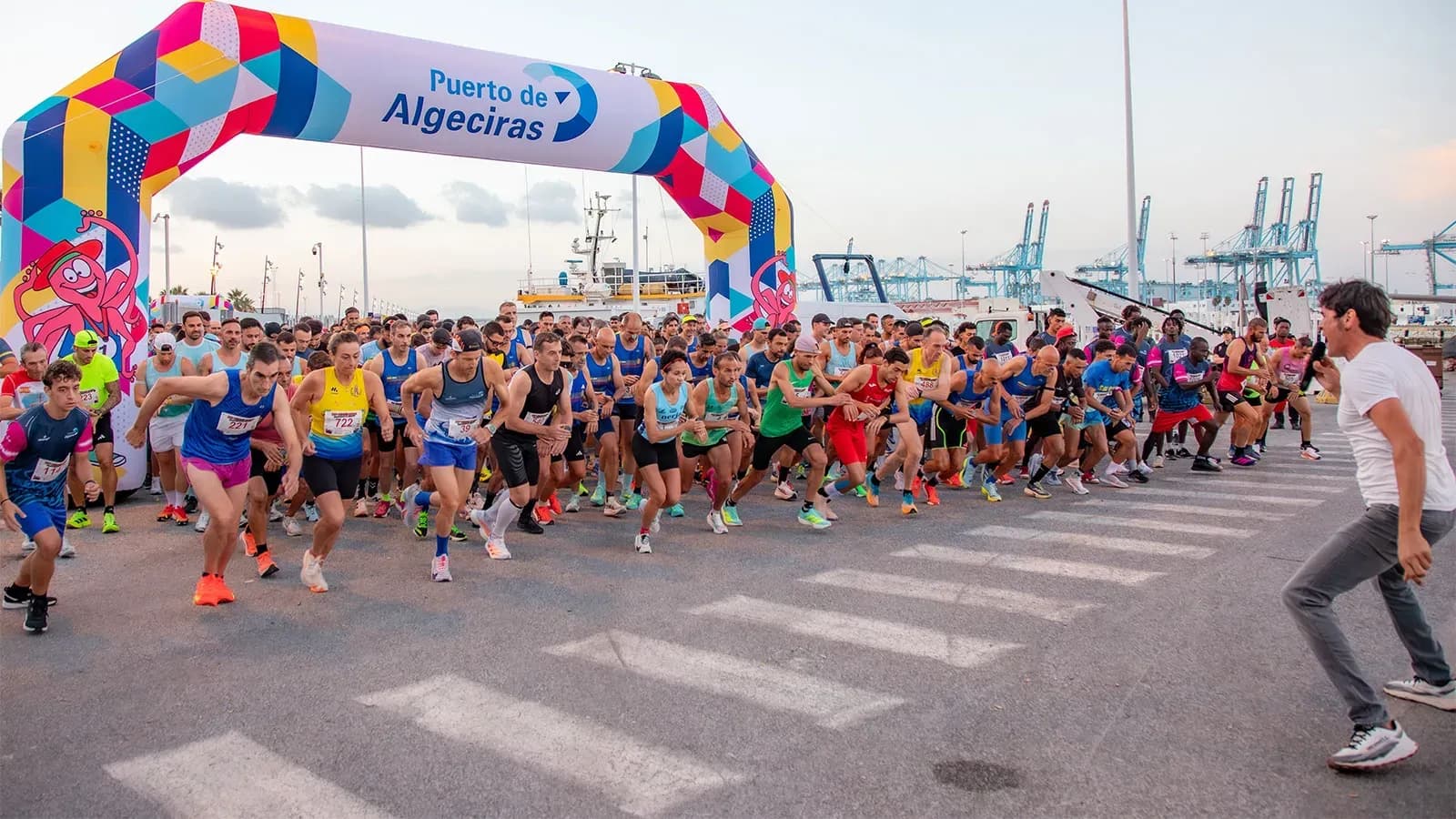Gerardo Landaluce agradece el trabajo de voluntarios y la colaboración institucional tras el éxito de la XXIV Carrera Popular Puerto de Algeciras