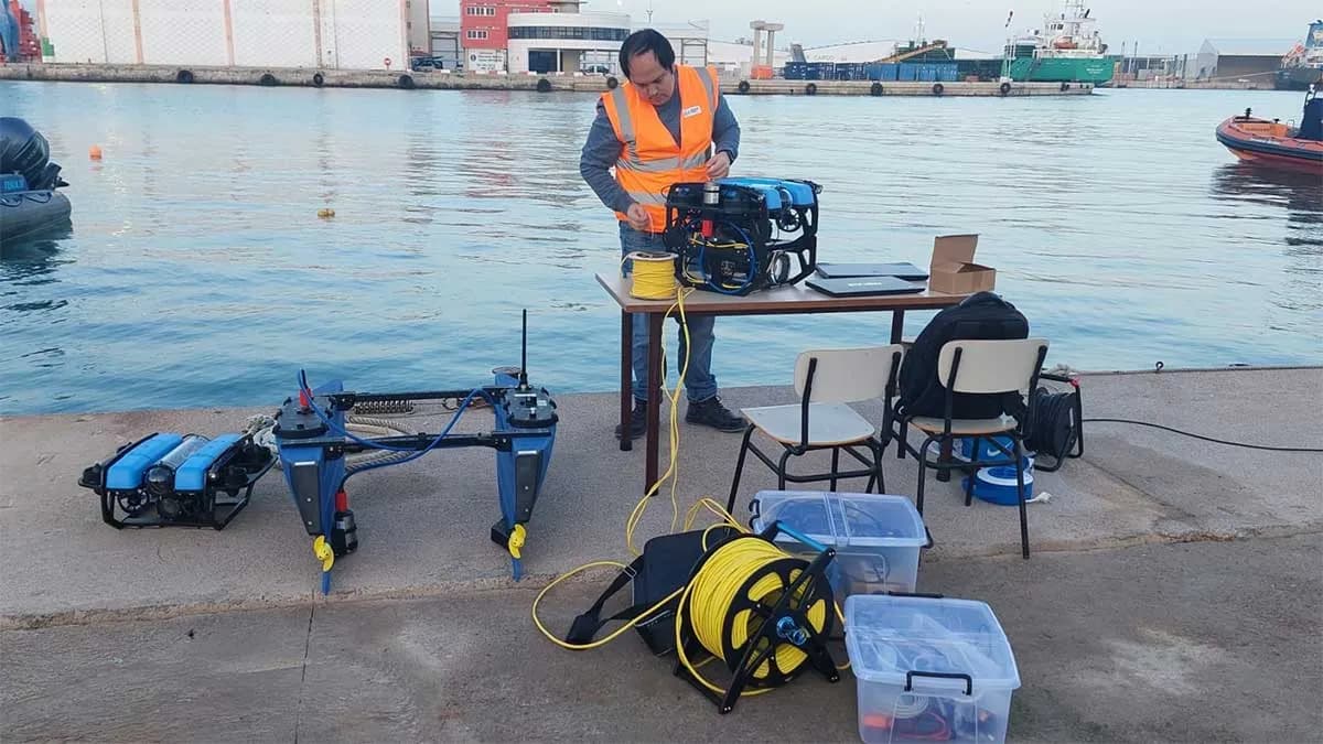 El puerto de Castellón se consolida como referente para el desarrollo de proyectos de robótica submarina