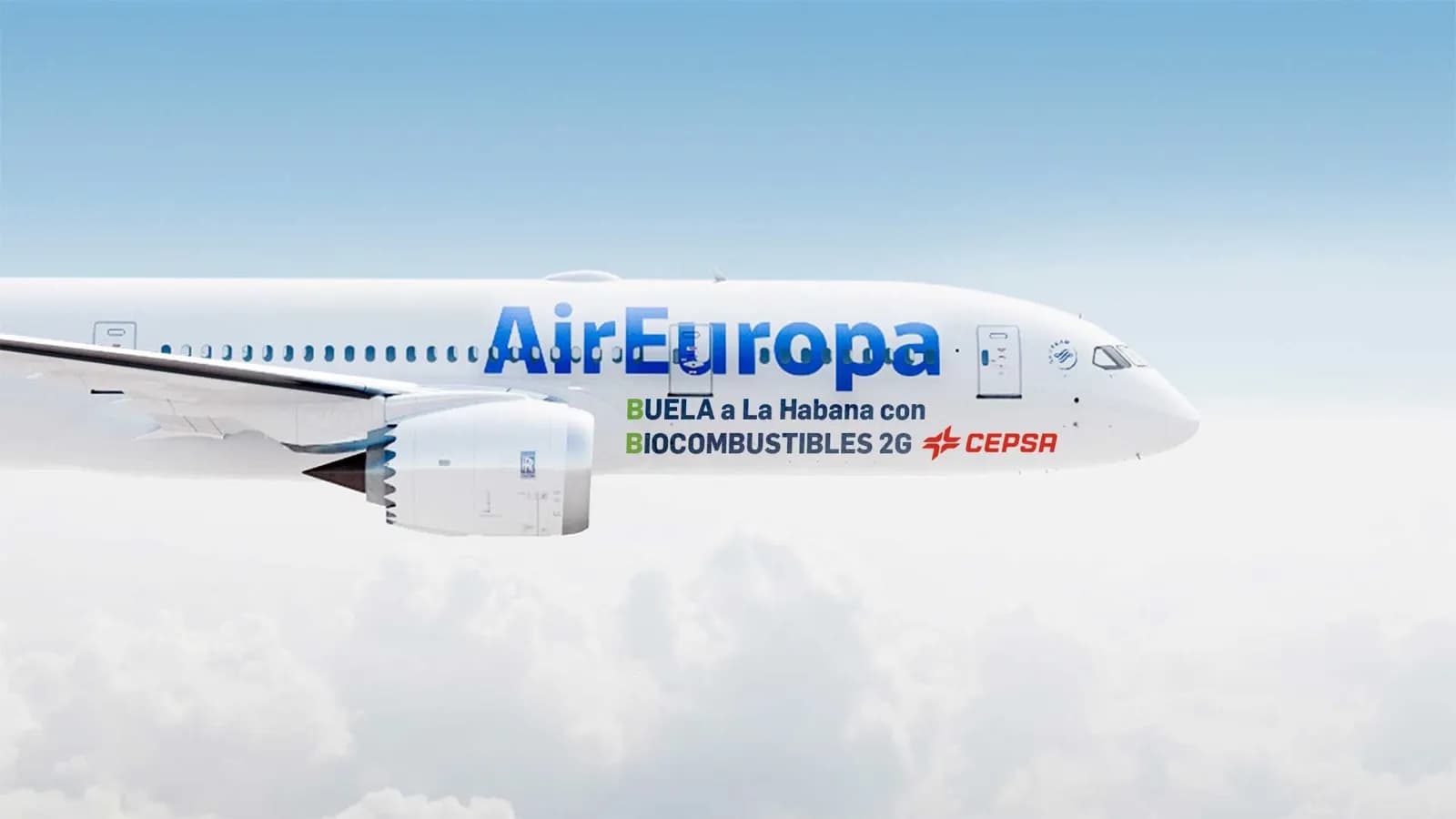 Cepsa suministrará biocombustibles a los vuelos de Air Europa a La Habana
