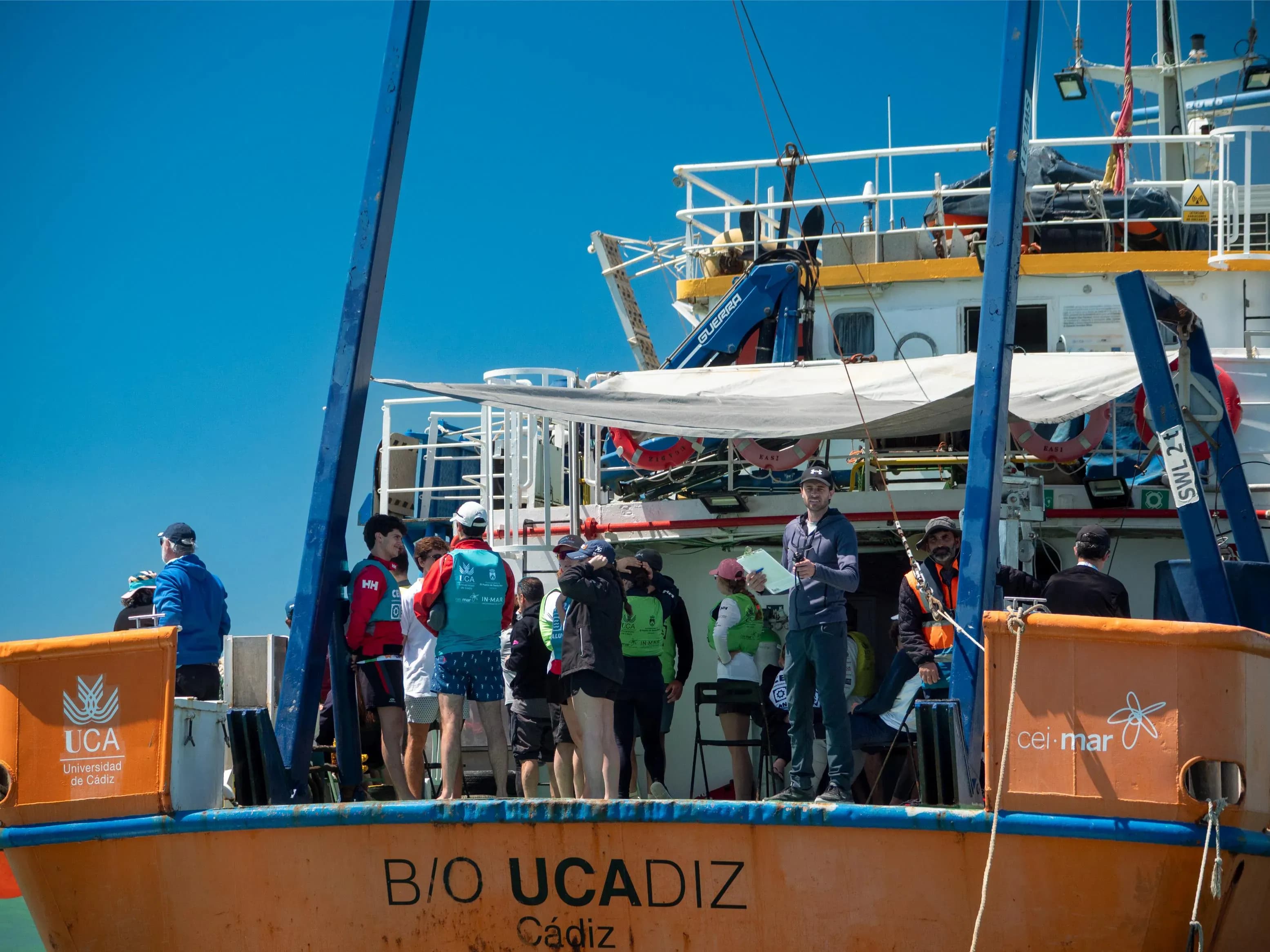 La Universidad de Cádiz acoge un campeonato universitario de vela marcado por récord de participación