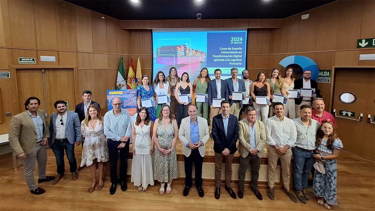Clausurada la II edición del Curso de Experto Universitario en Transformación Digital aplicada a la Logística Portuaria