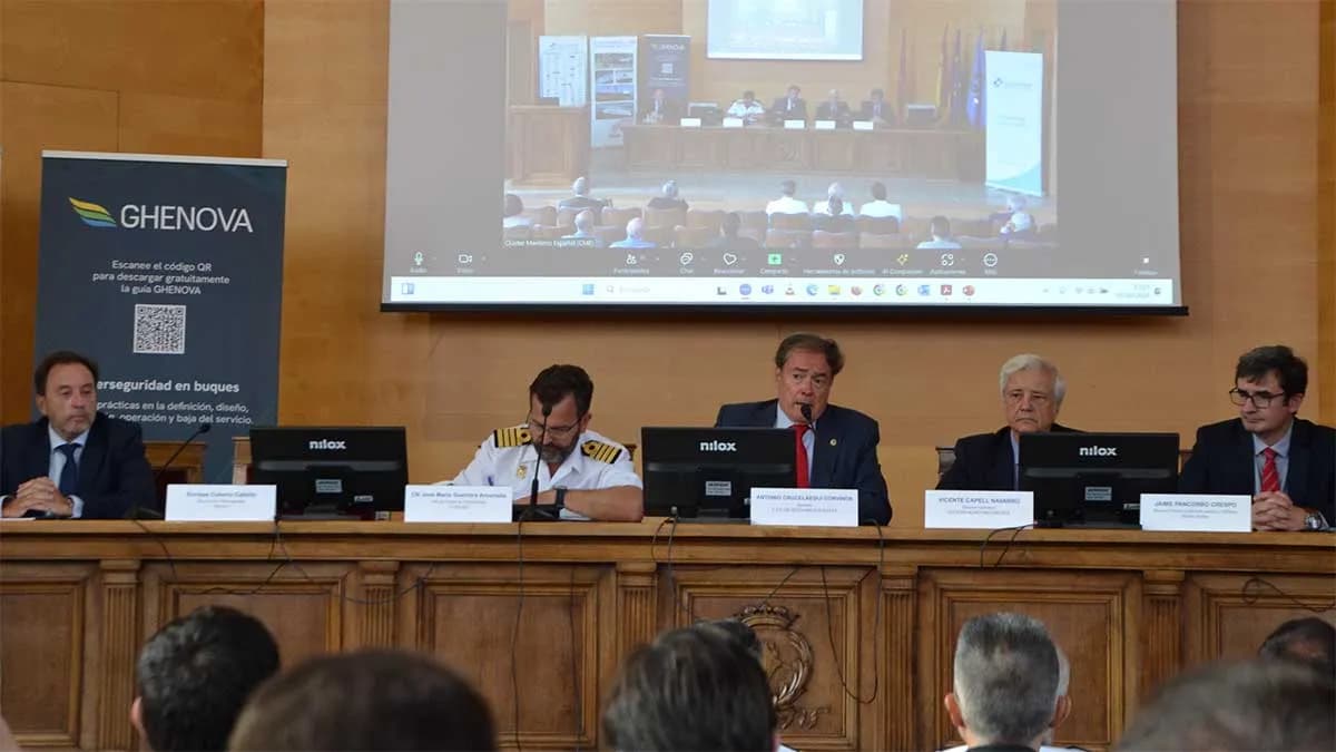 El Clúster Marítimo Español aborda la ciberseguridad en el sector marítimo en un nuevo «Encuentro con la Mar»