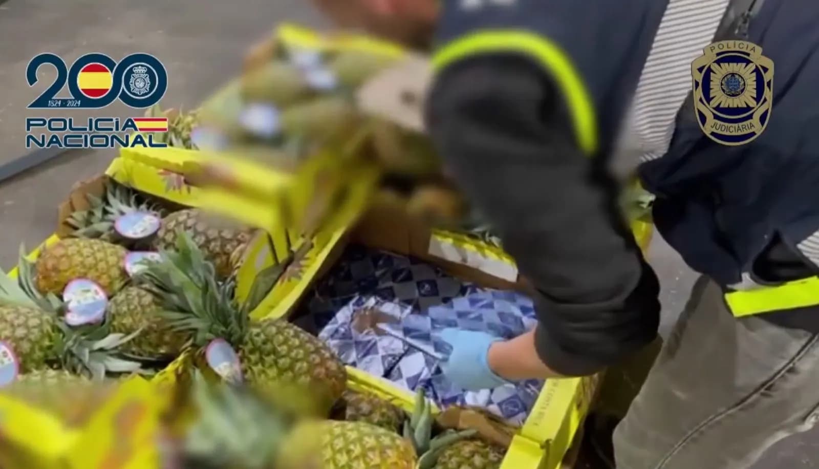Desarticulada una organización criminal dedicada a la introducción de cocaína en España a través de puertos de Portugal