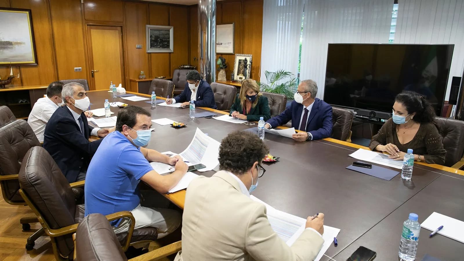 La Comisión Puerto-Ciudad del Puerto de Huelva se reúne para valorar más de un centenar de proyectos