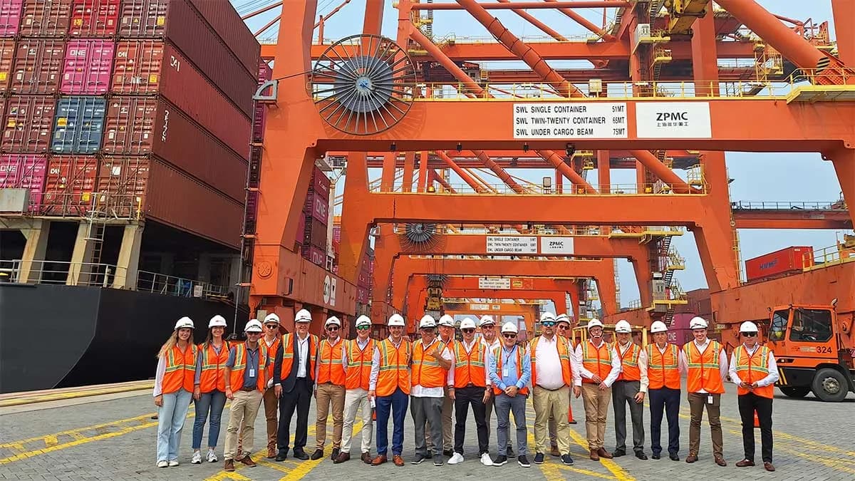 La delegación del Puerto de Algeciras visita el Puerto de Manila en el marco de la misión comercial en Filipinas