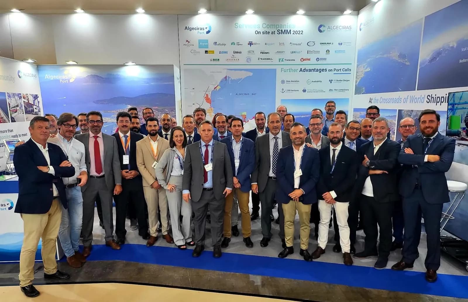 La Comunidad Portuaria de la Bahía de Algeciras se presenta en sociedad en la SMM de Hamburgo